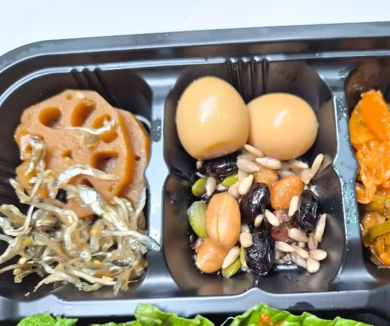 런치바스켓 단체도시락 실제 사진
