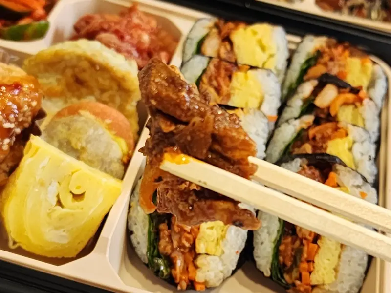 런치바스켓 단체도시락 실제 사진