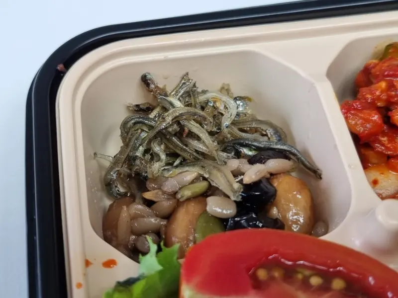 런치바스켓 단체도시락 실제 사진