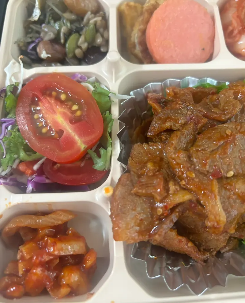 런치바스켓 단체도시락 실제 사진