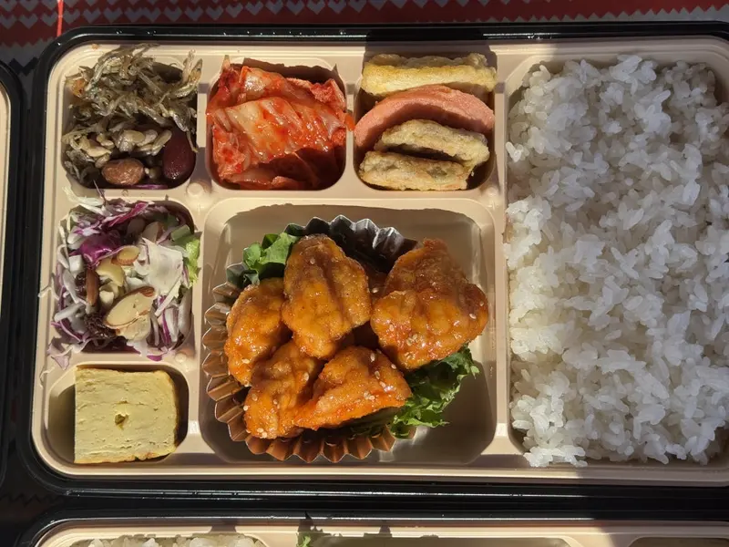 런치바스켓 단체도시락 실제 사진