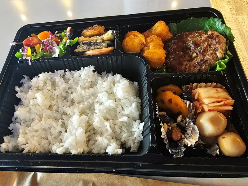 런치바스켓 단체도시락 실제 사진