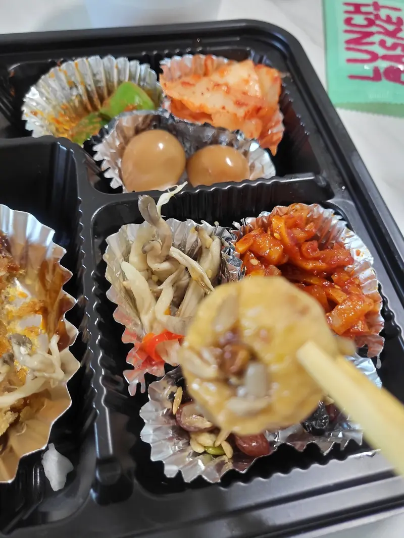 런치바스켓 단체도시락 실제 사진