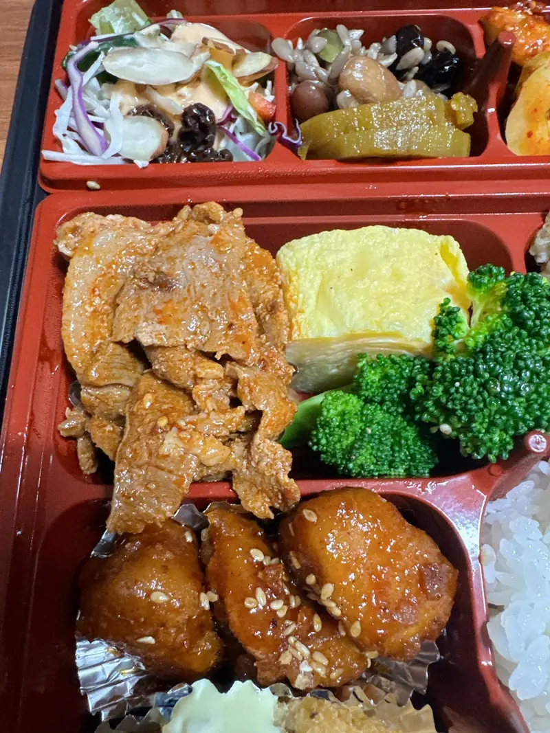 런치바스켓 단체도시락 실제 사진