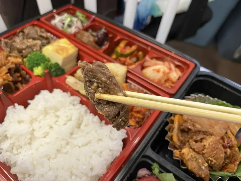 런치바스켓 단체도시락 실제 사진