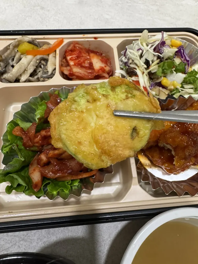 런치바스켓 단체도시락 실제 사진
