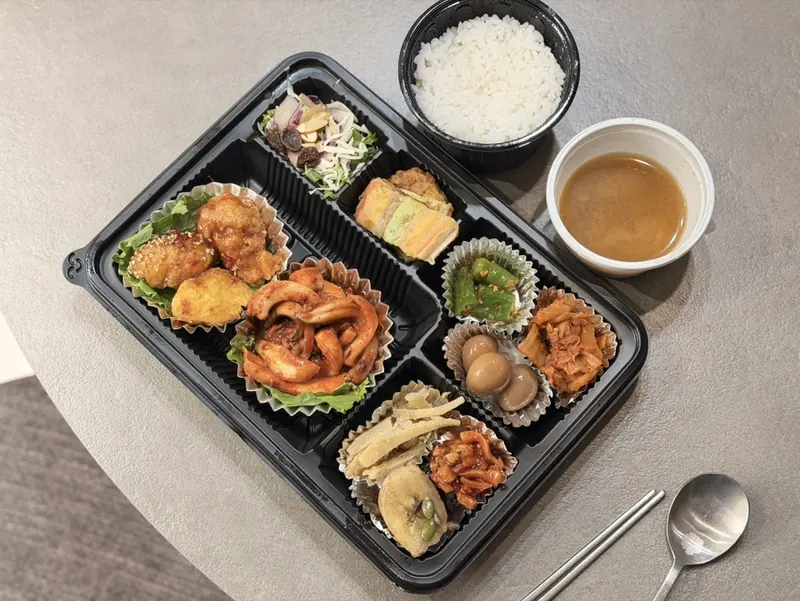 런치바스켓 단체도시락 실제 사진