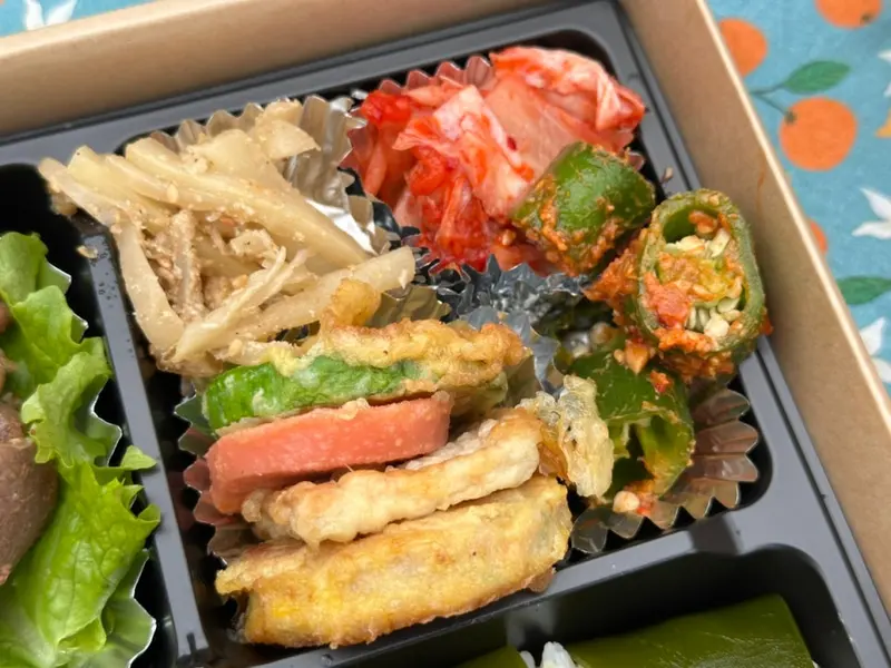런치바스켓 단체도시락 실제 사진