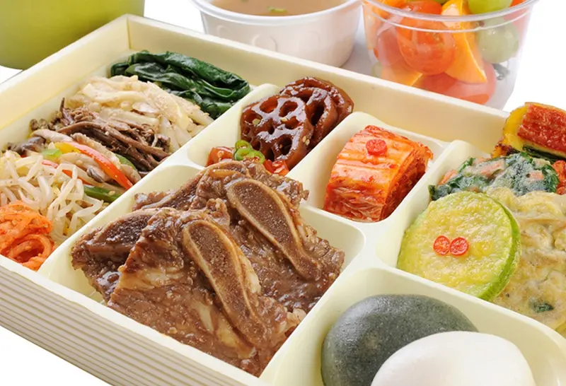 런치바스켓 단체도시락 실제 사진