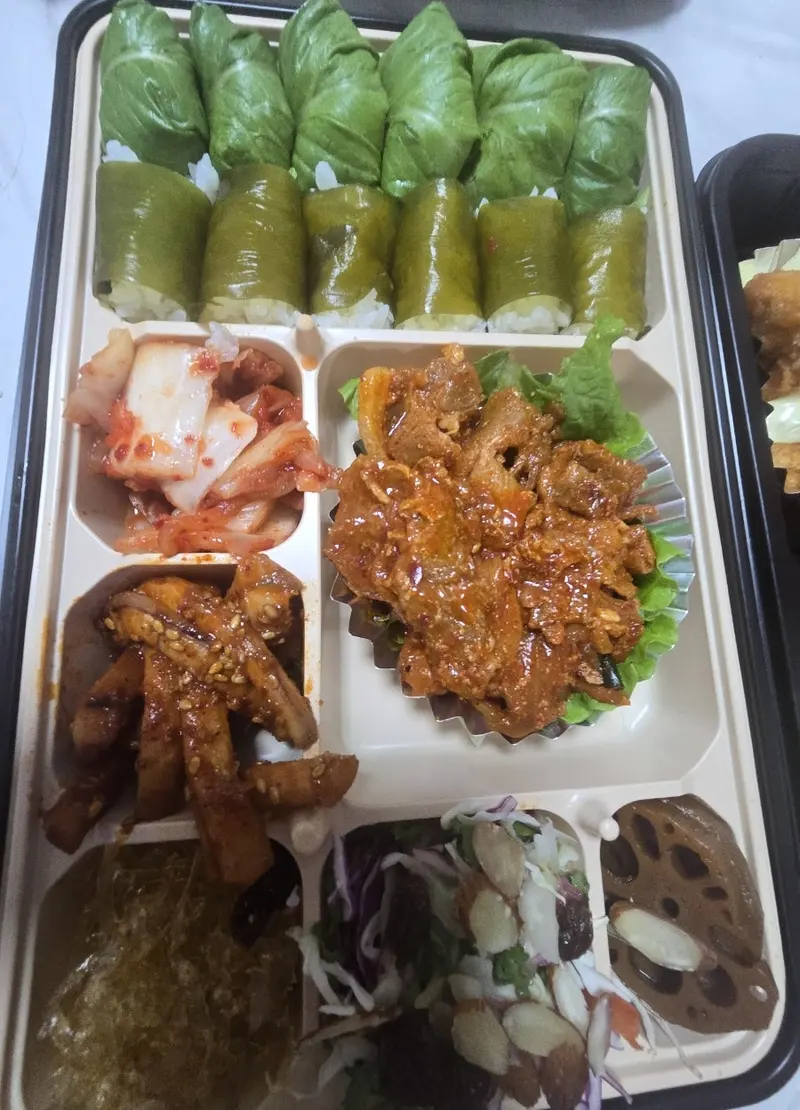 런치바스켓 단체도시락 실제 사진