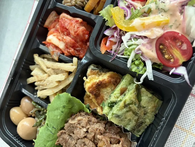 런치바스켓 단체도시락 실제 사진