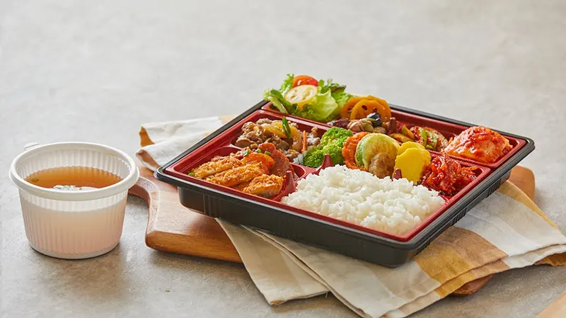 런치바스켓 단체도시락 실제 사진