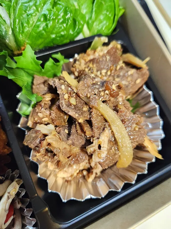 런치바스켓 단체도시락 실제 사진