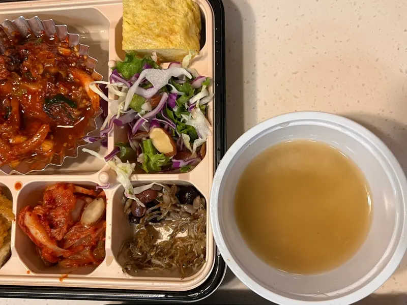 런치바스켓 단체도시락 실제 사진