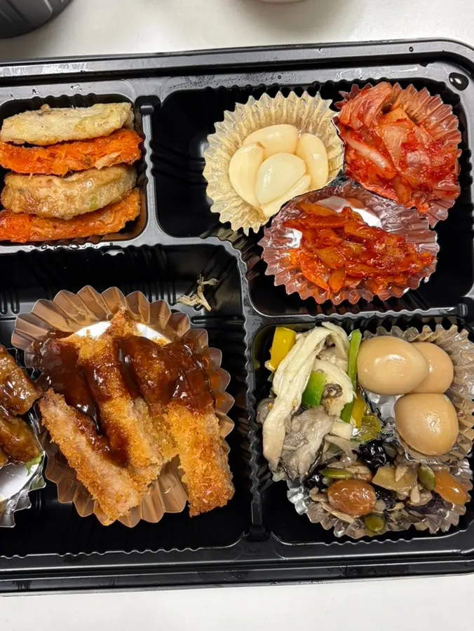 런치바스켓 단체도시락 실제 사진