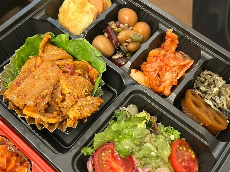 런치바스켓 단체도시락 실제 사진