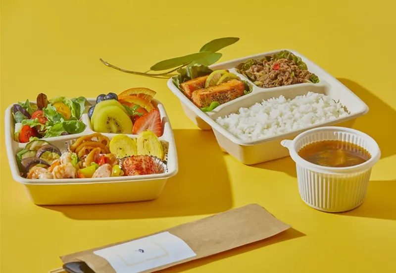 런치바스켓 단체도시락 실제 사진