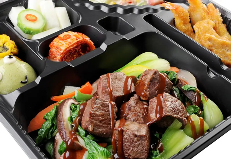 런치바스켓 단체도시락 실제 사진