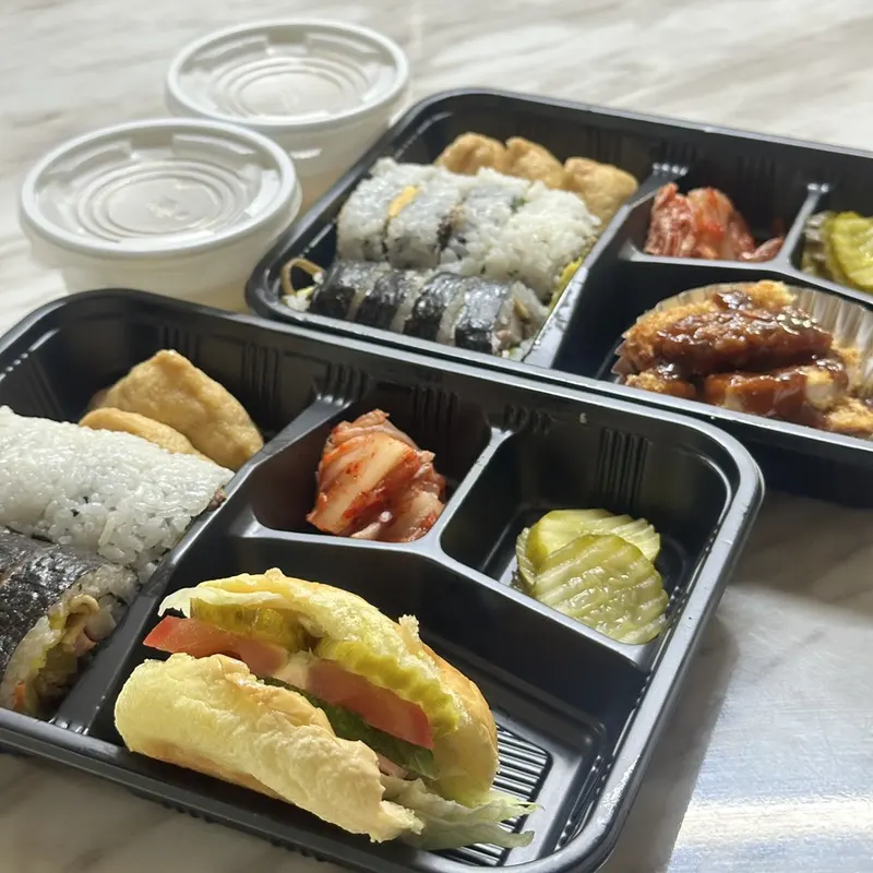 런치바스켓 단체도시락 실제 사진