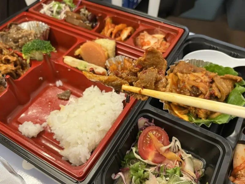 런치바스켓 단체도시락 실제 사진