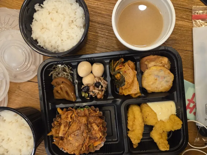 런치바스켓 단체도시락 실제 사진