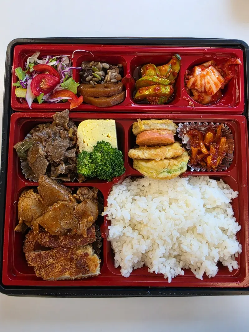 런치바스켓 단체도시락 실제 사진