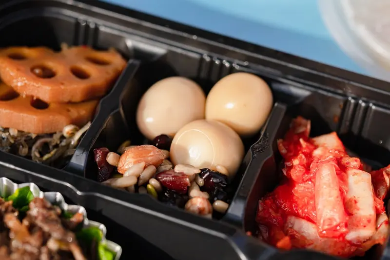 런치바스켓 단체도시락 실제 사진