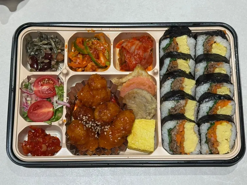 런치바스켓 단체도시락 실제 사진