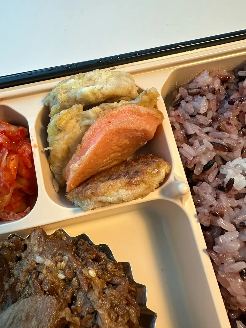 런치바스켓 단체도시락 실제 사진