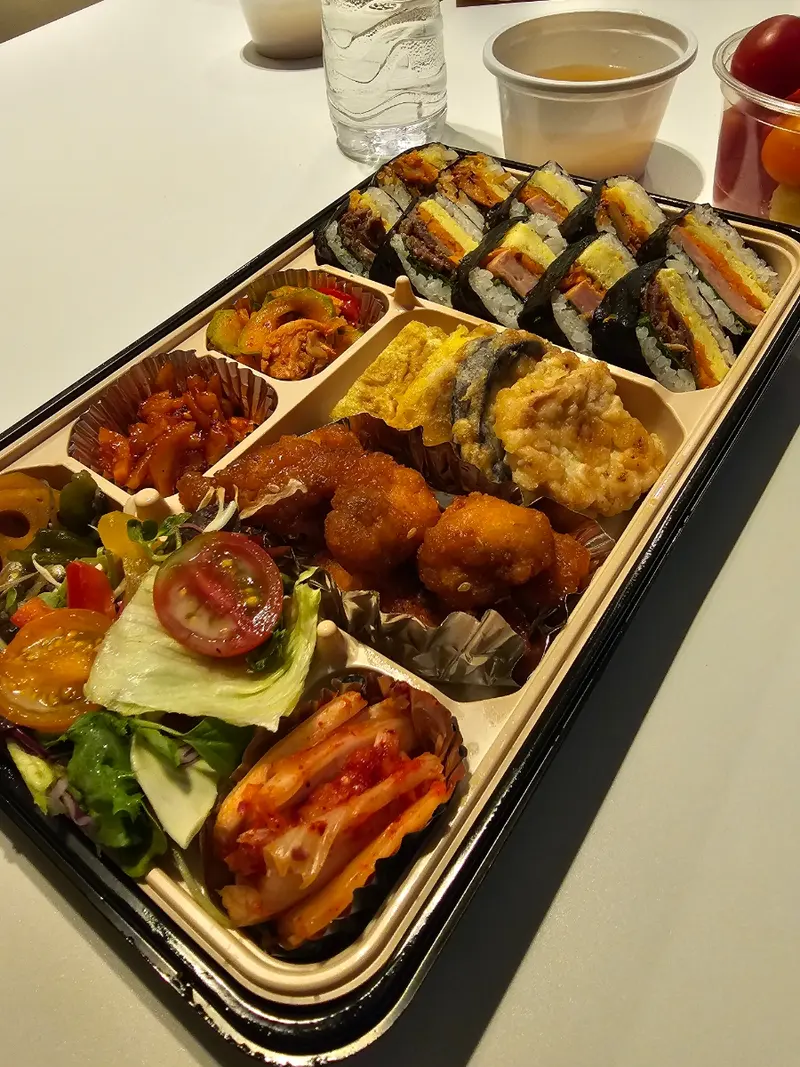 런치바스켓 단체도시락 실제 사진