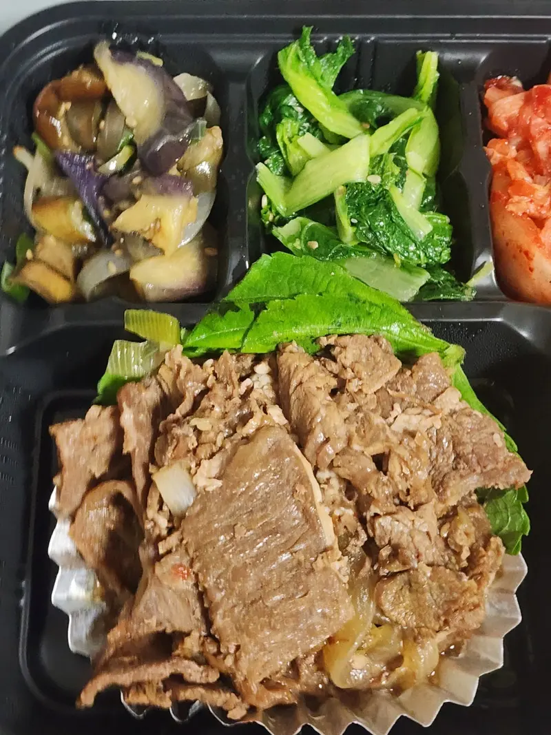 런치바스켓 단체도시락 실제 사진