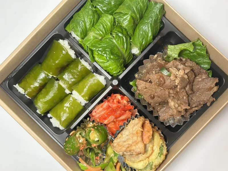 런치바스켓 단체도시락 실제 사진