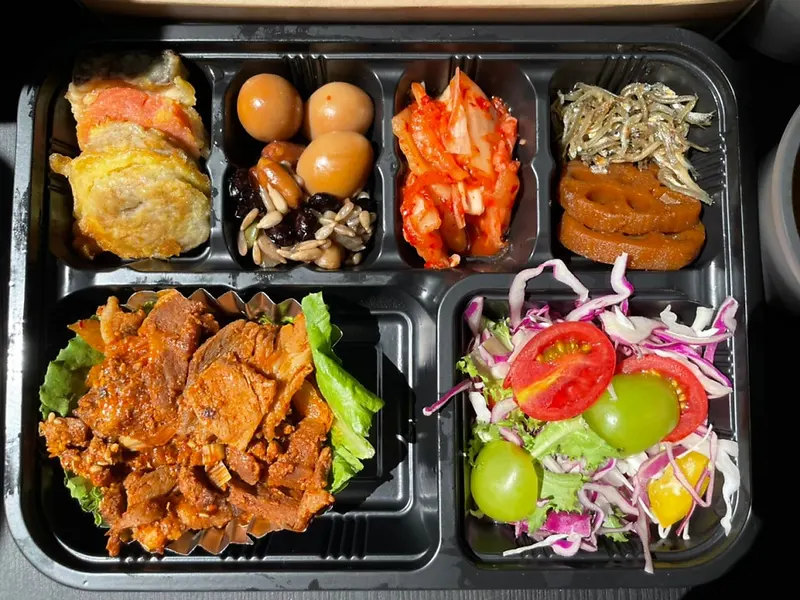 런치바스켓 단체도시락 실제 사진