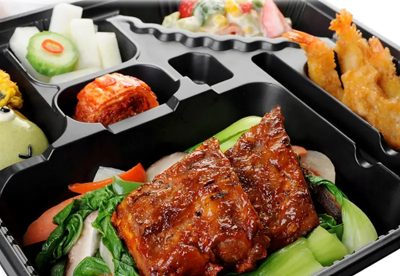 런치바스켓 단체도시락 실제 사진