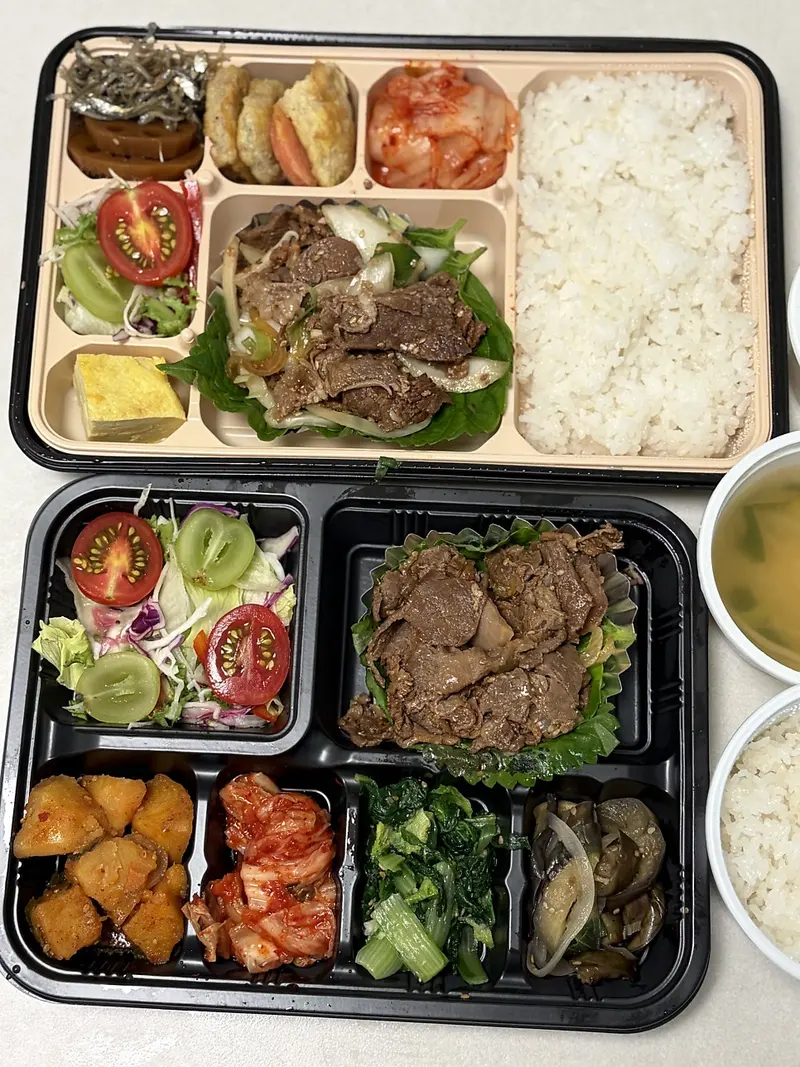 런치바스켓 단체도시락 실제 사진