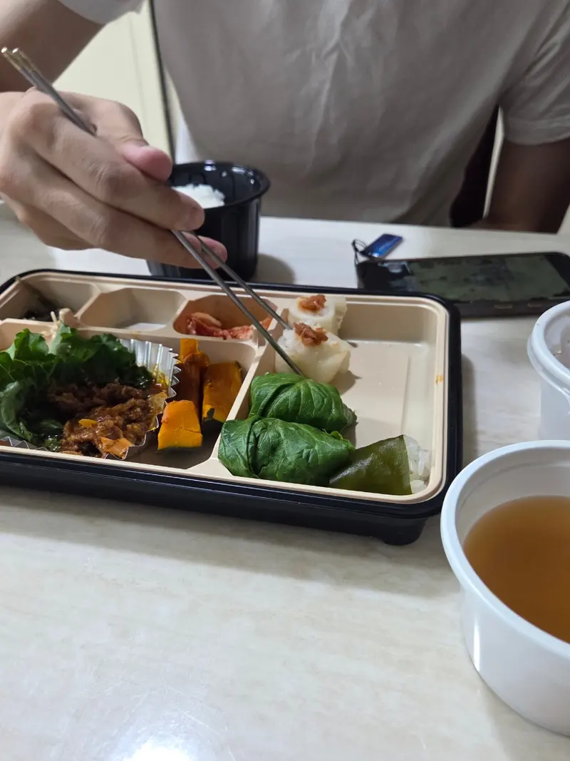 런치바스켓 단체도시락 실제 사진