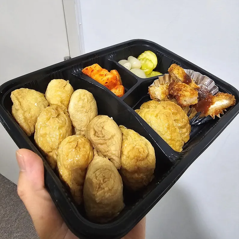 런치바스켓 단체도시락 실제 사진