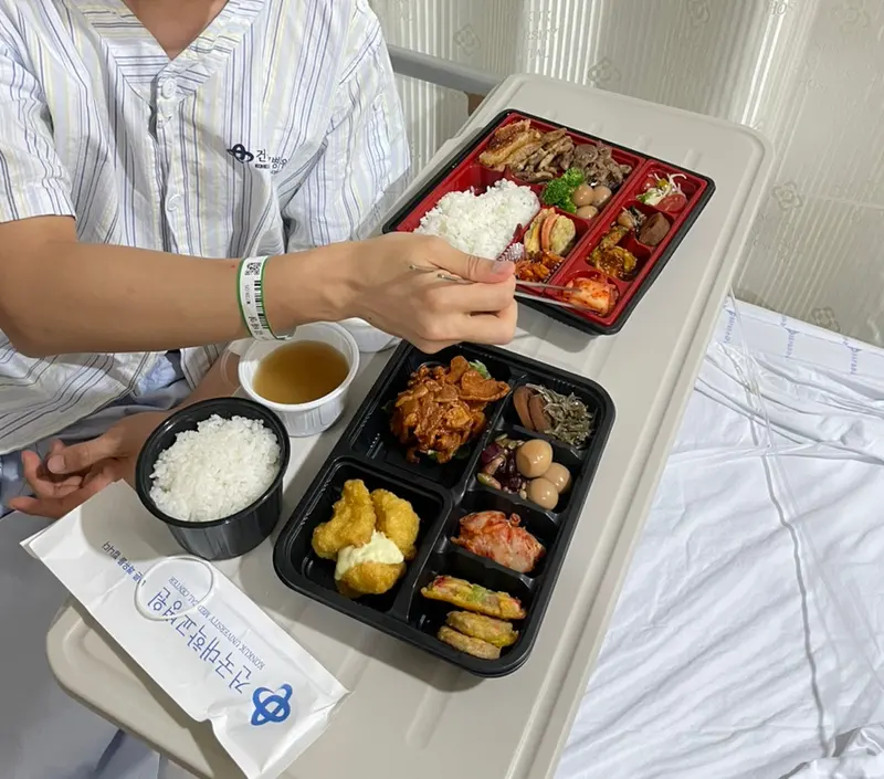 런치바스켓 단체도시락 실제 사진