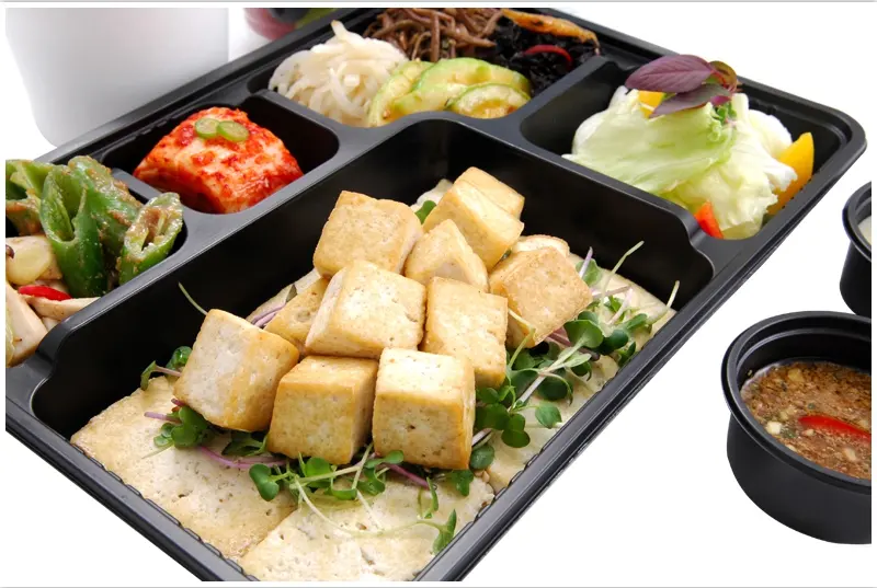 런치바스켓 단체도시락 실제 사진