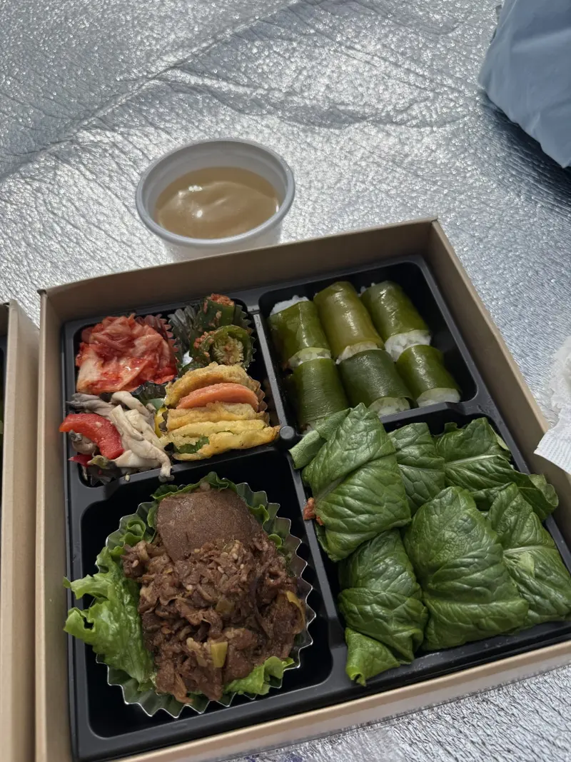 런치바스켓 단체도시락 실제 사진