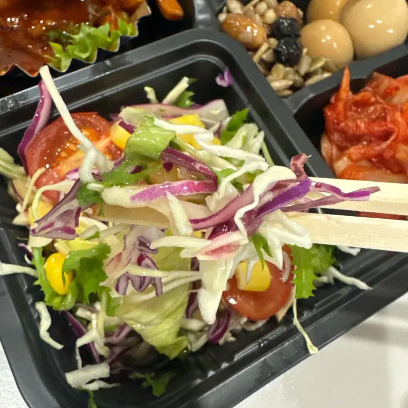 런치바스켓 단체도시락 실제 사진