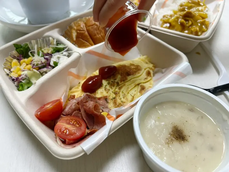 런치바스켓 단체도시락 실제 사진