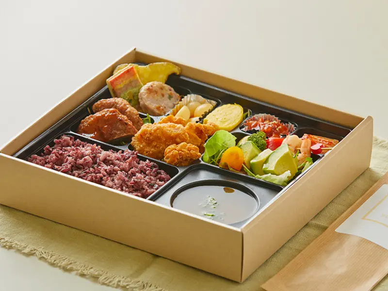 런치바스켓 단체도시락 실제 사진