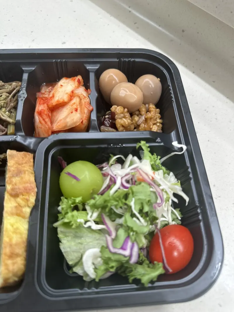 런치바스켓 단체도시락 실제 사진
