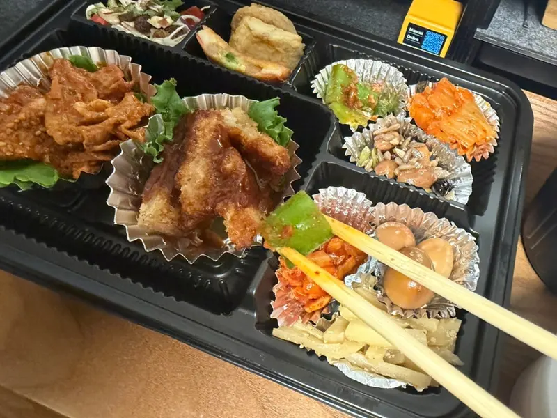 런치바스켓 단체도시락 실제 사진