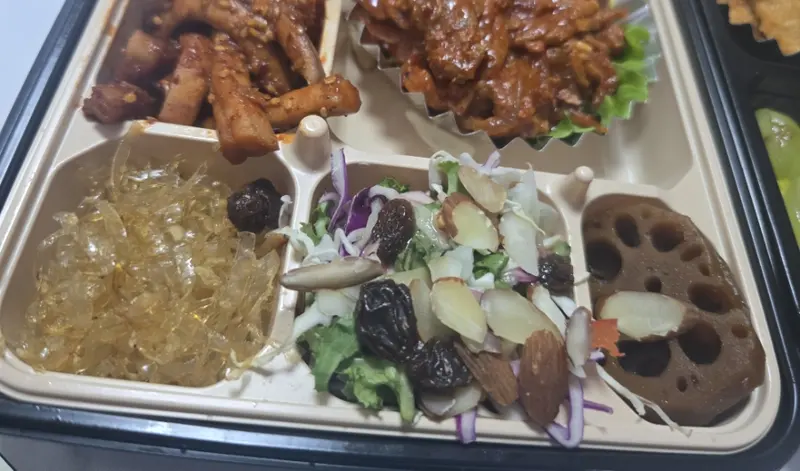 런치바스켓 단체도시락 실제 사진