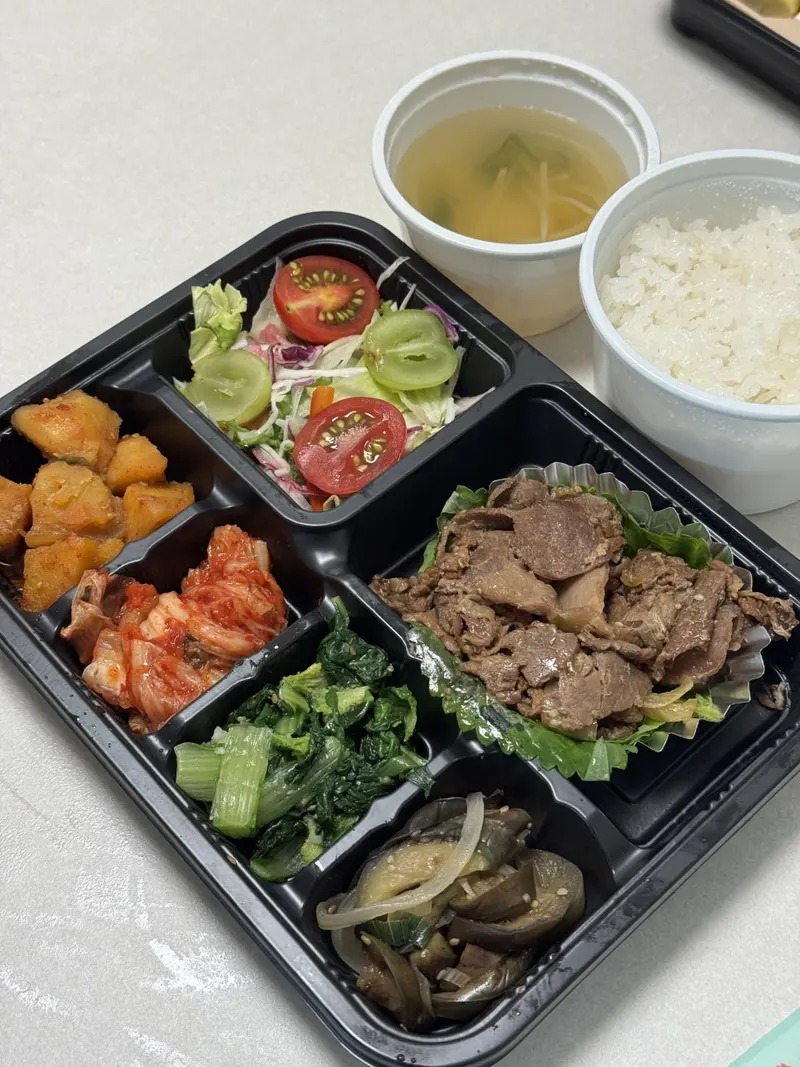 런치바스켓 단체도시락 실제 사진