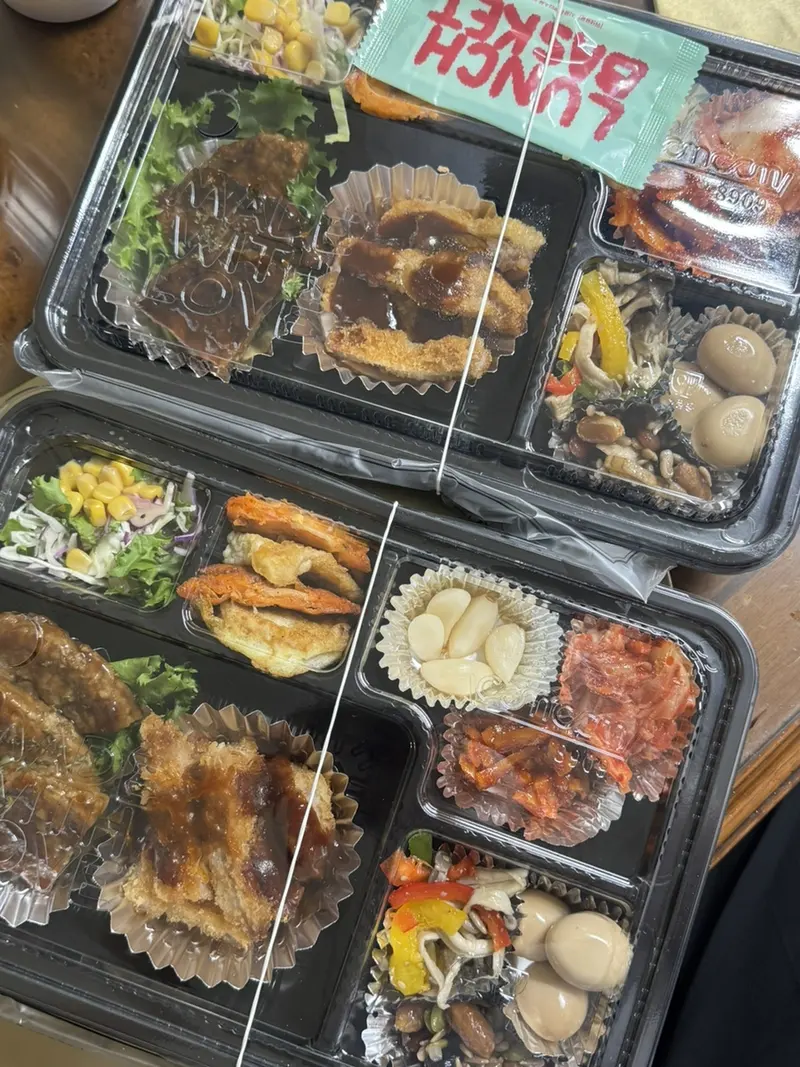 런치바스켓 단체도시락 실제 사진