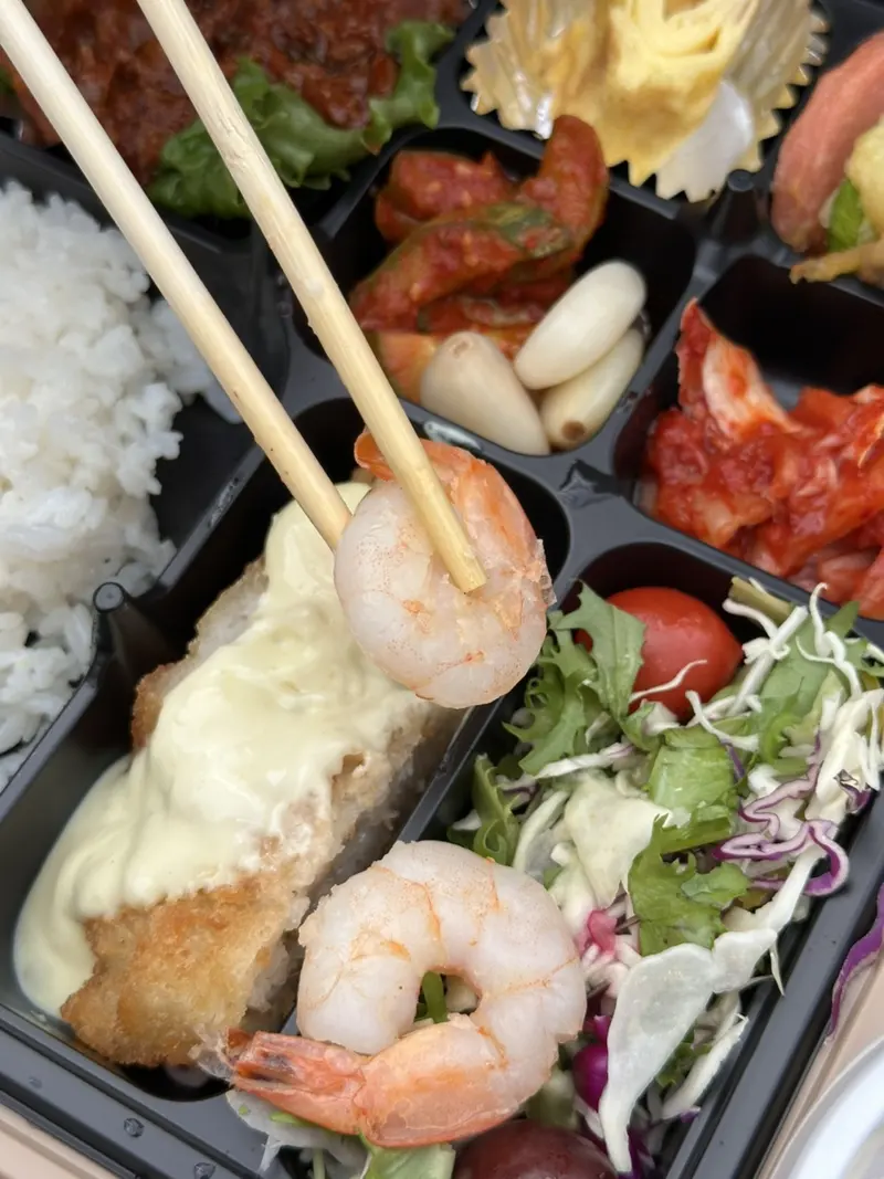 런치바스켓 단체도시락 실제 사진