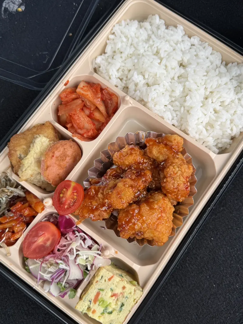 런치바스켓 단체도시락 실제 사진